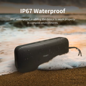 Tribit StormBox Flow Alto-falante portátil com potência de 25 W com graves profundos, IP67 à prova d'água, alto-falante sem fio para acampamento/caminhadas para exterior