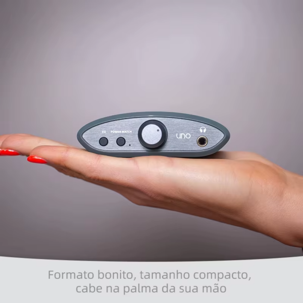 Amplificador de fone de ouvidoWIiFi Audio uno USB-C DAC PCM DSD MQA ES9219 Hi Res Amp IEM EQ Jogos, filmes, música, podcasts e YouTube - Image 3